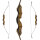 JACKALOPE - Obsidian Hunter - 60 pulgadas - 20-50 lbs - Arco recurvo Take Down