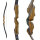 JACKALOPE - Obsidian Hunter - 60 pulgadas - 20-50 lbs - Arco recurvo Take Down