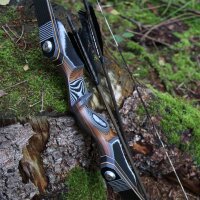 JACKALOPE - Onyx Hunter - 60 pulgadas - 20-50 lbs - Arco recurvo Take Down