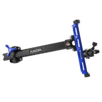 AXCEL Achieve XP - Barra de carbono UHM - 9 pulgadas - Recurvo