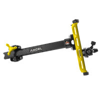 AXCEL Achieve XP - Barra de carbono UHM - 9 pulgadas - Recurvo