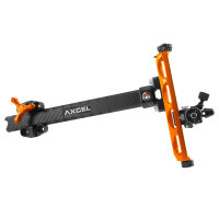 AXCEL Achieve XP - Barra de carbono UHM - 9 pulgadas - Recurvo