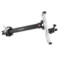 AXCEL Achieve XP - Barra de carbono UHM - 9 pulgadas - Recurvo