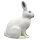 IBB 3D Schneehase - sitzend