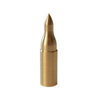 BEIER 3D Highend Brass - Punta enroscable para flechas de...