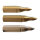 BEIER 3D Highend Brass - Punta enroscable para flechas de madera