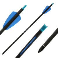 Flechas Ballesta de carbono | X-BOW Flechas Ballesta para Cobra System - 15 pulgadas