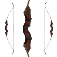 JACKALOPE - Bloodstone Hunter - 60 Zoll - 25 lbs - Take Down Recurvebogen | Rechtshand
