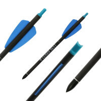 Flechas Ballesta de carbono | X-BOW Flechas Ballesta para Cobra System - 7,5 pulgadas