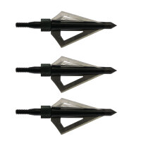 X-BOW Punta de Caza - 3 Cuchillas - Paquete de 3