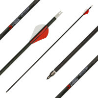 41-55 lbs | Flecha de carbono | SPHERE 3K Xtreme - con plumas | Spine 400 | 32 pulgadas