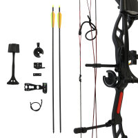 EK ARCHERY Exterminator - 15-70 lbs - Paquete Deluxe Arco de poleas