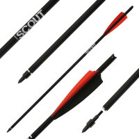 [Value pack] Flechas ballesta | X-BOW FMA Scout - 16-22 pulgadas - Virotes híbridos