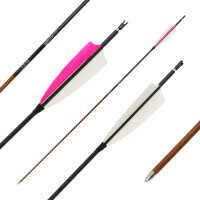 hasta un 20 lbs | [Recomendación] Flecha de carbono | MagnetoSPHERE Slim - con plumas naturales - Spine: 1200 | 28 pulgadas