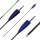36-40 lbs | [PRECIO] Flecha de carbono | SPHERE Slimline Pro - con plumas naturales - Spine: 500 | 32 pulgadas