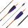 36-40 lbs | Flecha de carbono | PyroSPHERE Slim - con plumas naturales - Spine: 500 | 32 pulgadas