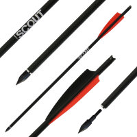 Flechas ballesta de caza | X-BOW FMA Scout - Bodkin - 16-22 pulgadas - Flechas ballesta híbridos