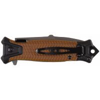 Navaja plegable FOX OUTDOOR - Snake - una mano - coyote...