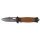 Navaja plegable FOX OUTDOOR - Snake - una mano - coyote tan - mango de metal
