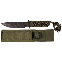 Cuchillo FOX OUTDOOR - hoja fija - camuflaje - mango...