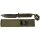 Cuchillo FOX OUTDOOR - hoja fija - camuflaje - mango envuelto