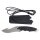 FOX OUTDOOR Messer - gebogene Klinge - Kunststoffgriff - Scheide