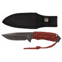 Cuchillo FOX OUTDOOR - Redrope - grande - mango envuelto...
