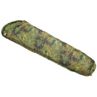 Saco de dormir momia FOX OUTDOOR - flecktarn - relleno 2...