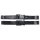 Cuchillo de buzo FOX OUTDOOR - negro - mango de goma - funda