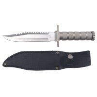 FOX OUTDOOR cuchillo de supervivencia - plata - mango de...