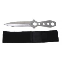 FOX OUTDOOR cuchillo arrojadizo - 2 filos - acero...