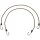 MFH Expander - 75 cm - con gancho - 6 mm - coyote tan - paquete de 2