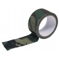 MFH cinta adhesiva tela - aprox. 5 cm x 10 m - bosque