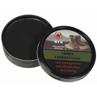 MFH Shoe polish - Army - negro - lata 150 ml