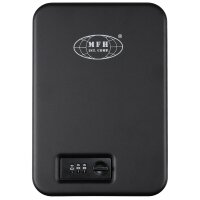 Cofre de seguridad MFH - negro - metal - con cerradura de...