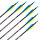 Flecha completa | SKYLON Empros - Carbono 3K - Plumas ex fábrica - paquete de 6