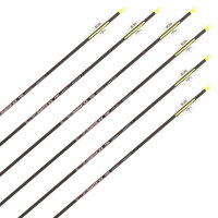 Flecha Completa | SKYLON Quantic - Carbono 3K - Plumas ex fábrica - Paquete de 6