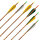 Flecha completa | SKYLON Madera curvada - Carbono - Plumas ex fábrica - paquete de 12