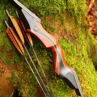 DRAKE ARCHERY ELITE Dark Phoenix - 60 pulgadas - 30-50 lbs - Arco recurvo Take Down