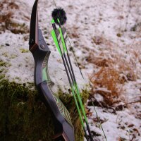 DRAKE ARCHERY ELITE Green Goblin - 60 pulgadas - 30-50 lbs - Arco recurvo Take Down