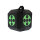 STRONGHOLD Cubo Verde - 23x23x23cm - Cubo de destino