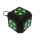 STRONGHOLD Cubo Verde - 23x23x23cm - Cubo de destino