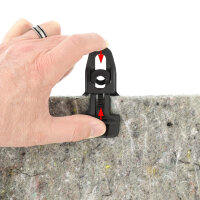 STRONGHOLD Max+ Vario - Estera trampa para flechas - 3 m de altura - varias longitudes