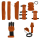 [ESPECIAL] elTORO Wild Colorz - Set - Guante de Tiro, Protector de Brazo, Carcaj y Cuerda de Tensión