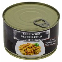 MFH Carne serbia asada al fuego con arroz - en lata - 400 g