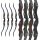 C.V. EDITION by SPIDERBOWS - Raven Carbono - 62-68 pulgadas - 30-50 lbs - Arco recurvo Take Down