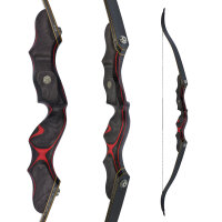 SPIDERBOWS Raven - 62-68 pulgadas - 20-50lbs - Arco recurvo Take Down