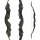 SPIDERBOWS Raven - 62-68 pulgadas - 20-50lbs - Arco recurvo Take Down