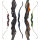 SPIDERBOWS Blizzard - 62-68 pulgadas - 20-50 lbs - Arco recurvo Take Down