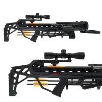 [ESPECIAL] X-BOW FMA Scorpion S - 425 fps / 200 lbs - Ballesta compuesta | color: negro - incl. servicio de tiro a 30m